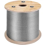 Mophorn Stainless Steel Cable Railing 1/8"X 500FT, Wire Rope 316 Marine Grade.... Fixed Price $81.15.