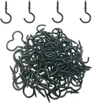 Goiio 100 Pieces Ceiling Hooks, Black Zinc Plated Metal Inch,. Fixed Price $10.52.