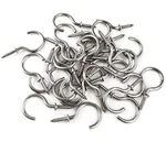 Idealsv 60 Pcs (304) Stainless Steel Screw Ceiling Hooks 1 Assorted Sizes. Fixed Price $10.78.