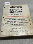 1985 Mercruiser #3 Gm 4 V-8 Cylinder Service Manual Book 90-95693 1-888. Fixed Price $18.43.