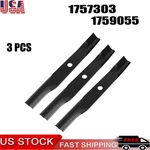 3PK Mower Blades For Snapper 1759055YP 1757303YP Simplicity. Fixed Price $46.99.