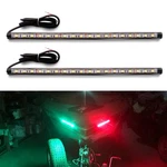 Botepon Navigation Lights For Boats Led, Adhesive Install Red And Green. Fixed Price $26.99.