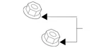 Genuine Volvo Wiper Arm Nut 985921. Fixed Price $17.65.