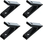 Uxcell 4PCS 45 Degree Angle Aluminum Profile Corner Brackets, Black. Fixed Price $13.35.
