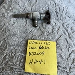 0432079 Omc Shut Off Valve Johnson/evinrude Outboards,used, HH-4-1. Fixed Price $15.00.