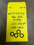 Nos Oem Omc Johnson Evinrude Rope Guide O-ring 339543 2.5-105HP 1968-12 Lot Of. Fixed Price $10.00.