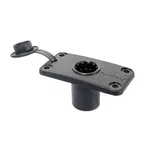 Scotty 244 Rectangular Rod Holder Flush Deck Mounting Bracket W/rain Cap. Fixed Price $15.14.