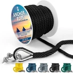 Anchor Rope 50 Ft X 3/8 Inch, Premium Solid Braid Mfp Line, Boat Ancho.... Fixed Price $48.55.