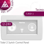 Tecma Toilet Switch Control Panel With Tank Level Monitor Led 12V-24V T-PF.P11. Fixed Price $380.01.