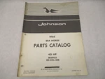 381418 1966 Johnson Sea-horse Outboard Parts Catalog 40 Hp RD-RDL-28B. Fixed Price $15.95.