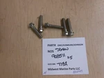 908511 Omc /evinrude Johnson Marine Nos Screws (5) T132. Fixed Price $13.99.