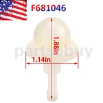 Force Outboard Motor Fuel Primer Button F681046 By Mercury. Fixed Price $12.44.
