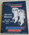 1996 Omc 90 115 175 Hp 150COMM Johnson Evinrude Service Manual 507127. Fixed Price $99.99.