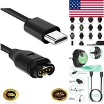 Compact Usb Charger For Garmin Watches - Fast Charging 1M Cable Travel Ready. Fixed Price $13.49.