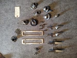 Boat Parts From 1972 Fabuglas Trident 154 Foot. Fixed Price $50.00.