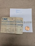 New Omc Oem Evinrude Johnson Spring, #324397, #0324397. Fixed Price $7.95.