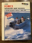 Clymer Force Outboard Shop Manual 4-150 Hp L-drives 1984-1996 Full Color B751-3. Fixed Price $89.99.