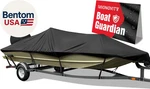 Bass Boat Cover 16-18.5 Ft, 800D Canvas Heavy Duty Waterproof 17. Fixed Price $129.14.