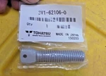 3V1-62106-0 Tohatsu Clamp Screw 3V1621060, New Genuine Oem Part. Fixed Price $19.99.