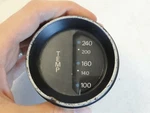 Teleflex Temperature Gauge Black Bezel & Face 1109670 Marine Boat. Fixed Price $8.48.