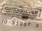 Qty 2 New Genuine Mercury Quicksilver 10-35057 Screw. Fixed Price $9.36.