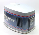 Johnson Evinrude 1989 & 1990 Upper Hood Top Cowling Engine Cover 150 Hp V6 Vro. Fixed Price $475.00.
