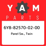 6Y8-82570-02-00 Yamaha Panel Sw., Twin 6Y8825700200, New Genuine Oem Part. Fixed Price $1212.93.