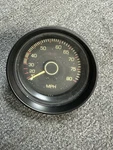 Medallion Boat Speedometer Mph Gauge Vintage Black Display Maroon Marks Nos Rare. Fixed Price $75.00.