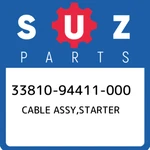 33810-94411-000 Suzuki Cable Assy,starter 3381094411000, New Genuine Oem Part. Fixed Price $103.24.