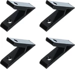 Uxcell 2PCS 45 Degree Angle Aluminum Profile Corner Brackets, Black. Fixed Price $10.38.