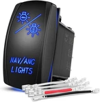 Nav/anc Rocker Switch 7PIN Navigation Anchor Lights Toggle Off Dpdt Laser Etc. Fixed Price $17.80.