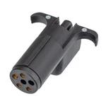 Trailer Light Adapter 6-WAY Round Vehicle Side To 4-WAY Flat West Marine 7066020. Fixed Price $9.95.