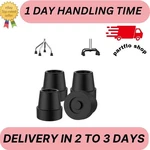 Supregear Replacement Quad Cane Tips (4 Pack) 1/2 Inch Non-slip Rubber. Fixed Price $13.90.