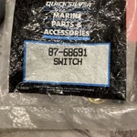 Mercury Marine 87-68691 Quicksilver Black Button Switch Part And Accessories DD1. Fixed Price $7.01.