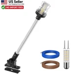 Obcursco 18IN Fold-down 360 Degree Led Boat Stern Anchor Light IP67 From Usa. Fixed Price $41.88.