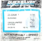 Mercury Quicksilver Mercruiser Marine Bushing Part # 23-33589 1 Oem/genuine. Fixed Price $12.88.