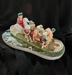 Sebastian Miniature Swan Boat #6244. Fixed Price $11.95.