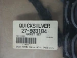 Mercury Marine Intake Gasket Set 27-803184 Oem Original Sealed Packaging. Fixed Price $190.00.