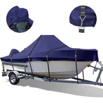Zenicham 900D Waterproof Heavy Duty Center Console Boat Cover 16' - 18.5', Navy. Fixed Price $138.99.