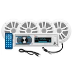 Boss Audio MCK632WB.64 Package W/ MR632UAB MR6W Speakers. Fixed Price $141.09.