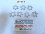T40 Mercury Quicksilver 14-20165 Tab Washer Lot Of 7 Oem New Factory Boat Parts. Fixed Price $25.15.