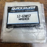 Mercury Quicksilver 12-69057 Washer (QTY-4) Oem Nos. Fixed Price $8.00.