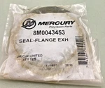 New Genuine Mercury Quicksilver 8M0043453 Exhaust Seal Flange. Fixed Price $17.95.