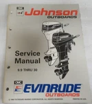 1992 Omc Johnson Evinrude 9.9 Thru 30 Hp Models Service Manual P/n 508282. Fixed Price $30.43.