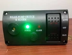 Marine Boat Bilge Alarm And Pump Switch Abs Manual Automatic Off Spring Return. Fixed Price $30.95.