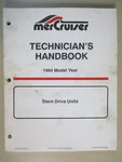 Oem 1994 Model Year Mercury/mercruiser Sterndrive Service Manual 90-806534940. Fixed Price $34.99.