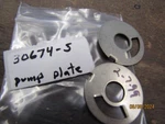 2 New Oem Quicksilver Mercury Impeller Plates 30674. Fixed Price $7.99.