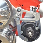 Sbc 283 305 350 400 Billet Aluminum Power Steering Bracket Long Water Pump Lwp. Fixed Price $27.95.