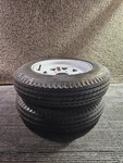 (qty 2) Loadstar 4.80-12 Boat Trailer Tubeless Tire & Wheel K353 4PR 5LUG. Fixed Price $162.00.