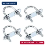 Uxcell Round U-bolts 4 Sets 1.06"(27MM) Inner Width 53MM Length Steel M6 With Nu. Fixed Price $17.98.